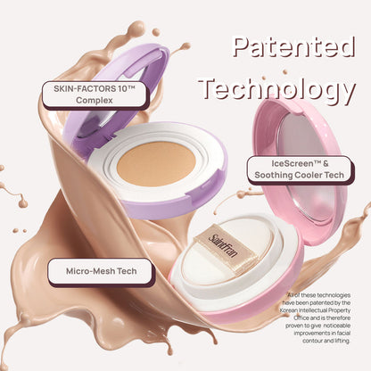 SAINT FRAN W SKIN GLOW MESH CUSHION MINI (PINK) #28