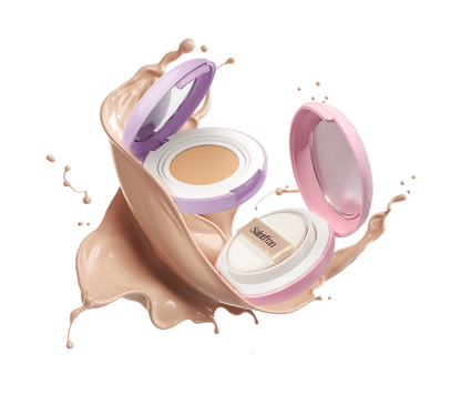 SAINT FRAN W SKIN GLOW MESH CUSHION MINI (PINK) #28