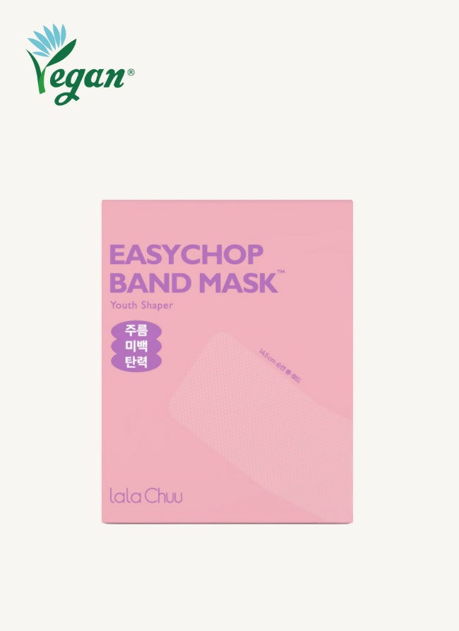 [Brightening/Elasticity] Easychop Band Mask Youth Shaper 4pcs 5Piece